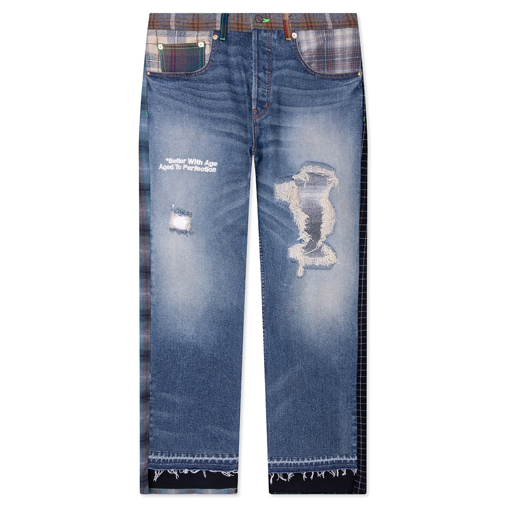 * x Pendleton Newport Mixed Media Trouser - Multi
