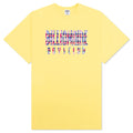 BB Cosmic Dust S/S Tee - Yellow Cream