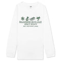 Kid's BB Beach Club L/S Knit - Bleach White