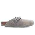 Boston Suede Leather - Stone Coin