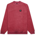 Reverse Fleece Crewneck Sweatshirt - Burgundy