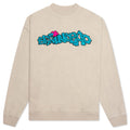 Slime Reverse Fleece Crewneck - Natural