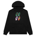 Throwing Hands Hooded Sweatshirt - Black