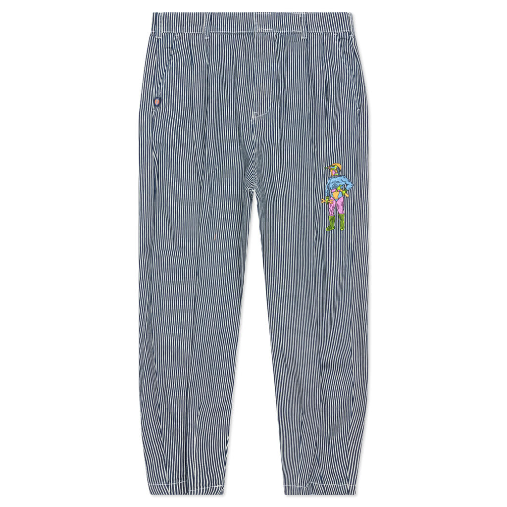 Hickory Striped Billow Pant - Hickory Denim