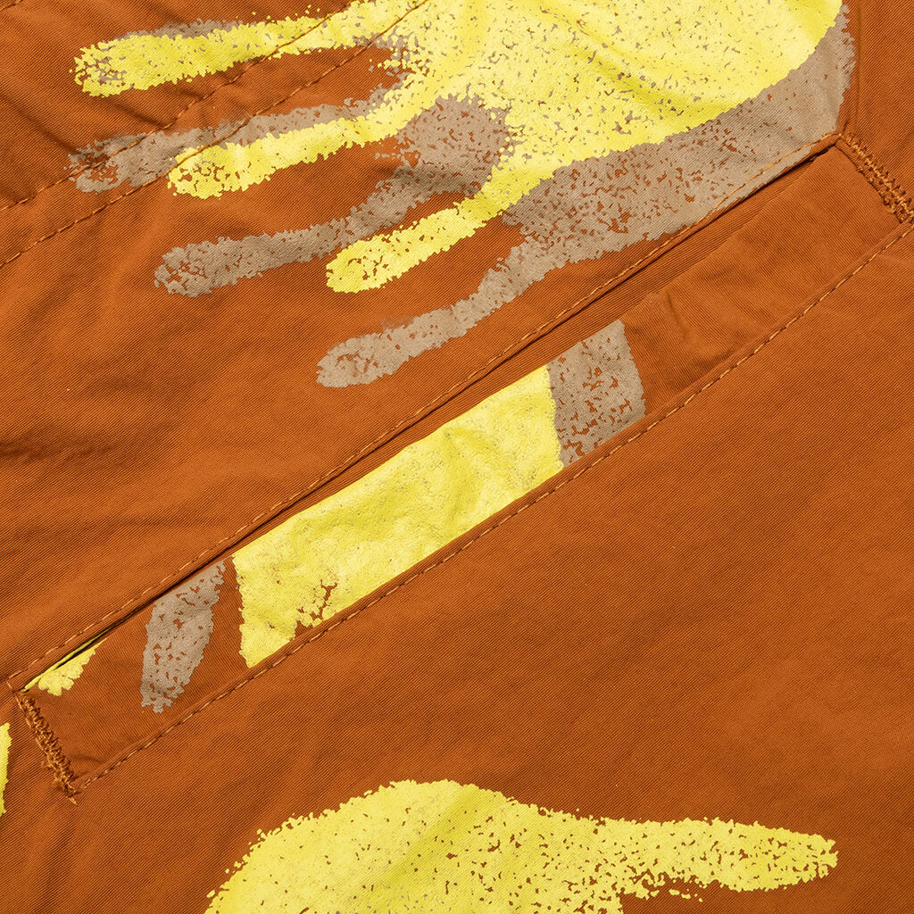 Gotcha Hands Paneled Trunk - Rust