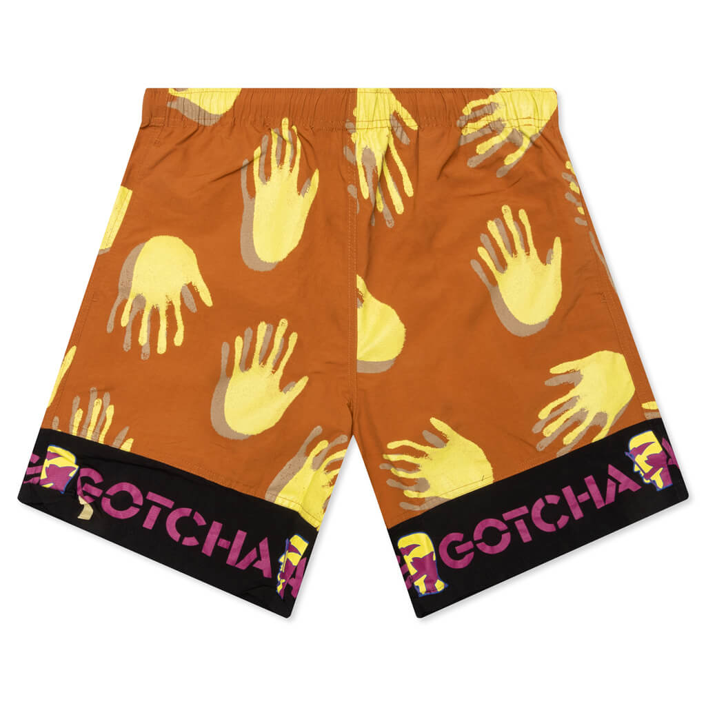Gotcha Hands Paneled Trunk - Rust