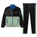 Sergio Tacchini Velour Tracksuit - Black