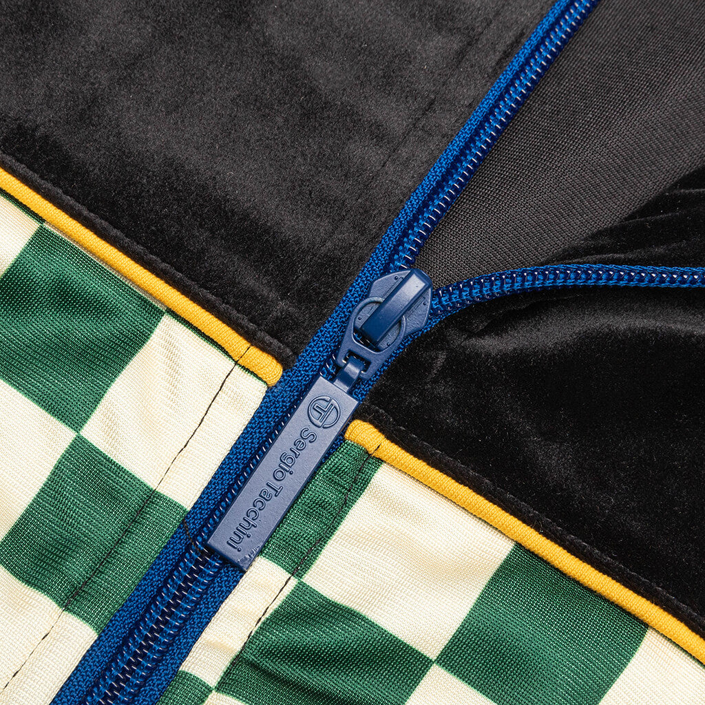 Sergio Tacchini Velour Tracksuit - Black