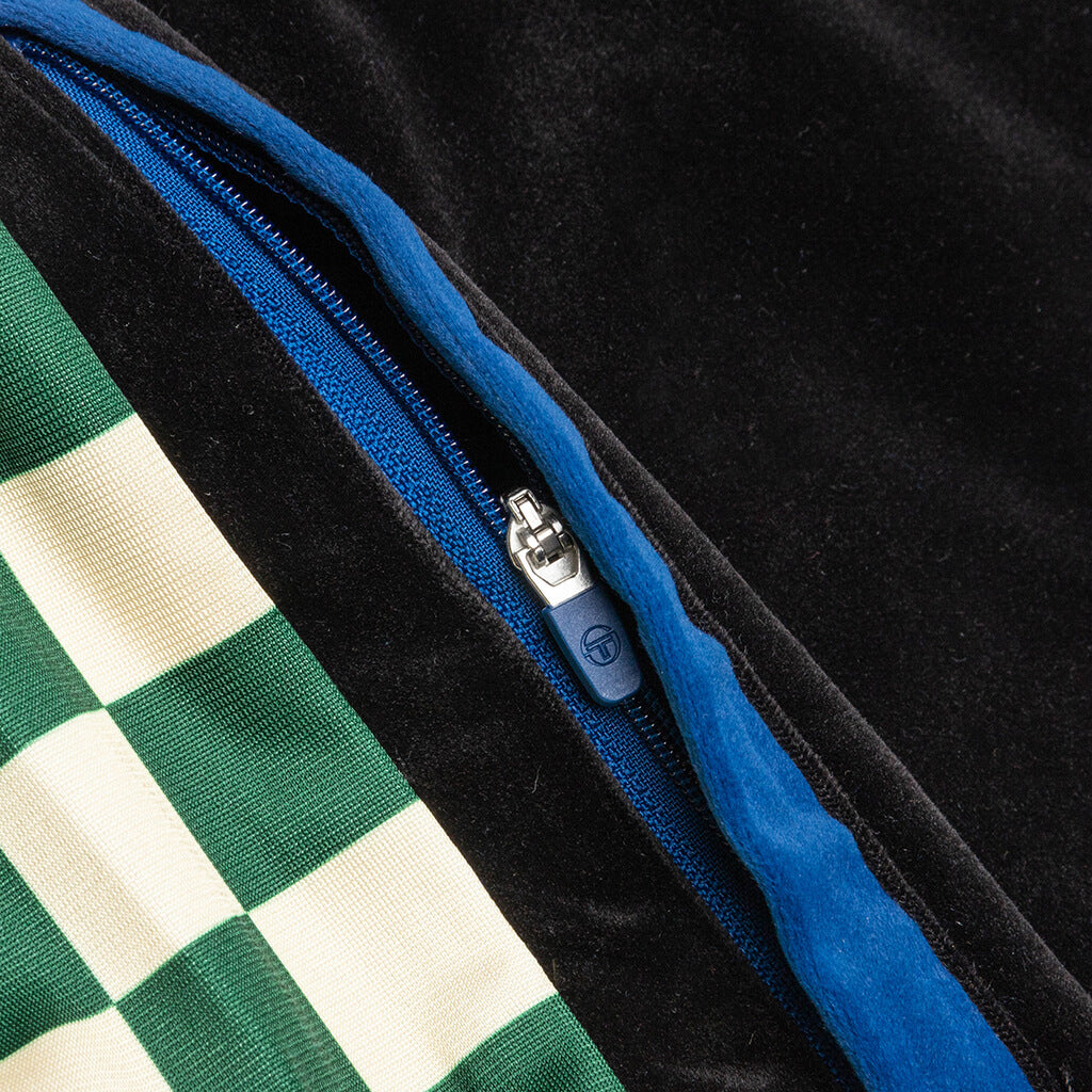 Sergio Tacchini Velour Tracksuit - Black