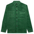 Trademark Wide Wale Snap Shirt - Green