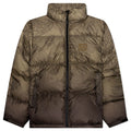 Bricks & Wood Paisley Butterfly Puffer - Olive
