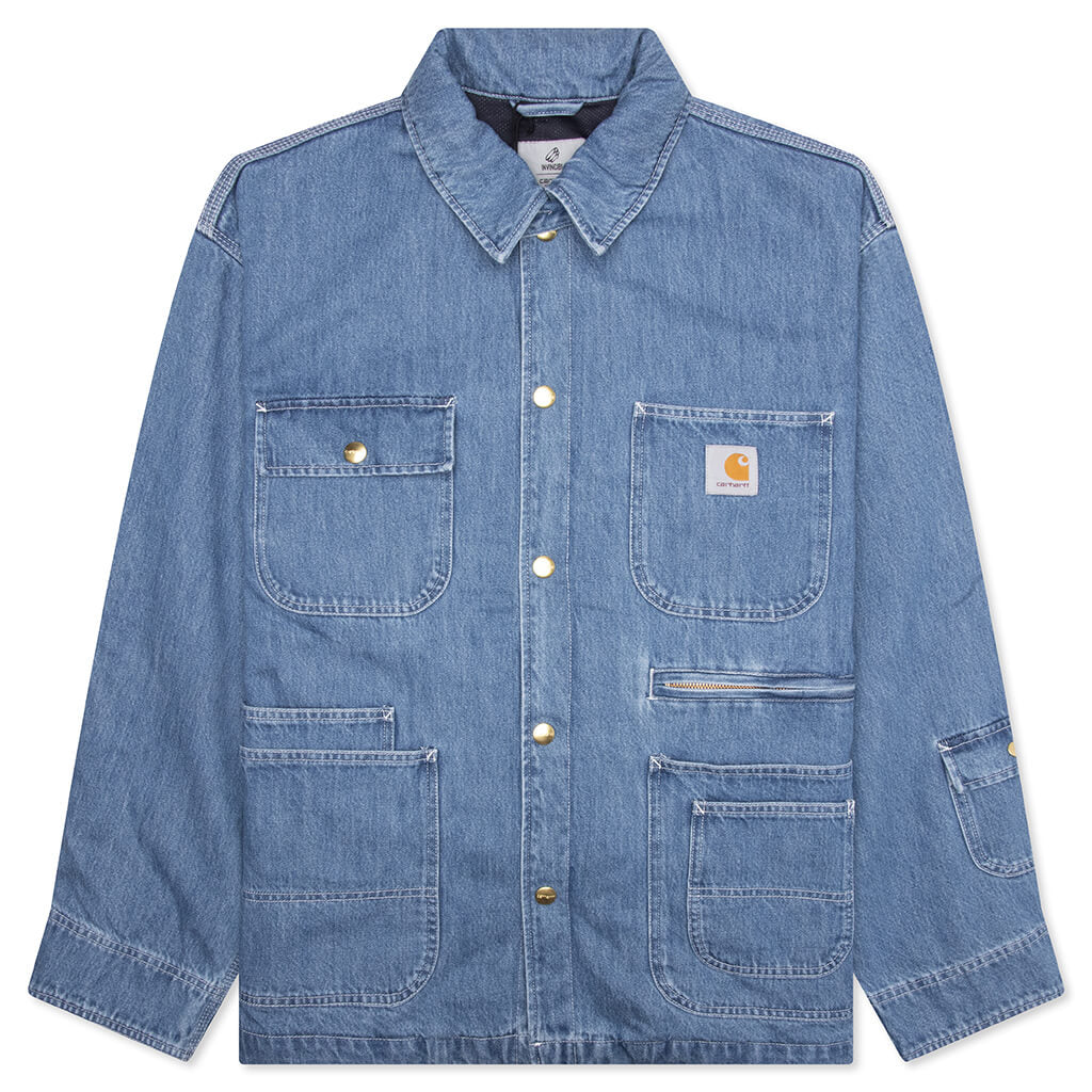 Invincible Denim Chore Coat Max - Blue
