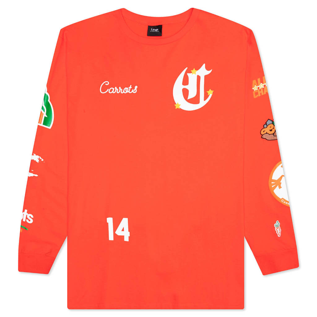 Varsity Long Sleeve - Orange