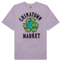 Chinatown Recycle Global Tee - Purple