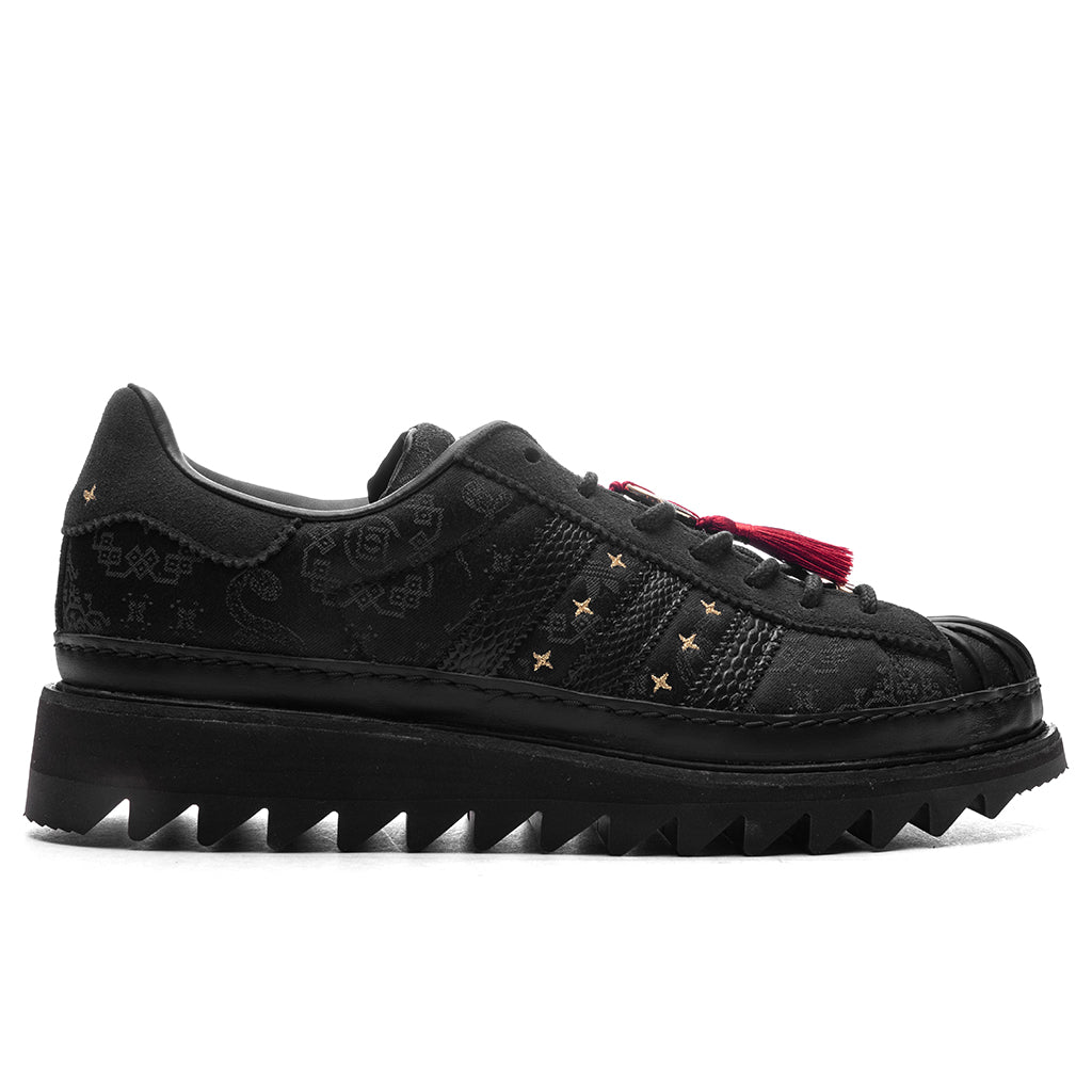 Adidas x CLOT Superstar 'Chinese New Year'  - Core Black/Carbon/Gold Metallic
