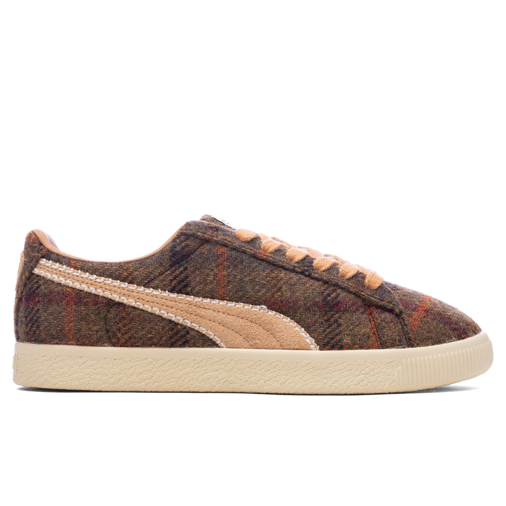 Clyde Harris Tweed - Khaki