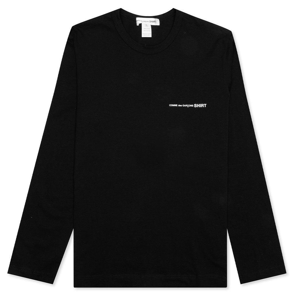 Logo L/S Tee - Black