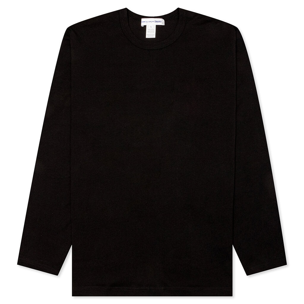 Small Back Logo L/S Tee - Black