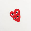 Women's Stacked Heart Hooded Sweatshirt - White