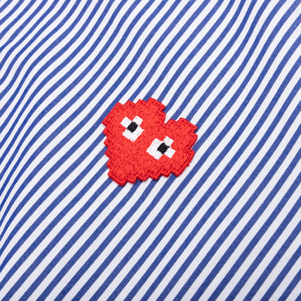 the Artist Invader Broad Striped Shirt - Stripe A