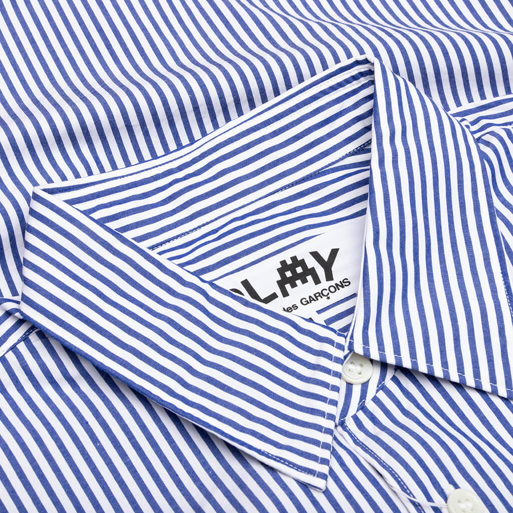 the Artist Invader Broad Striped Shirt - Stripe A
