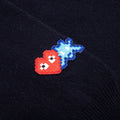 the Artist Invader Button Cardigan - Navy