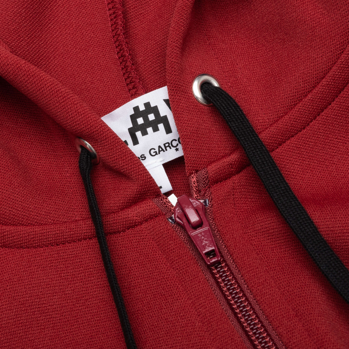 the Artist Invader Full-Zip Hoodie - Burgundy