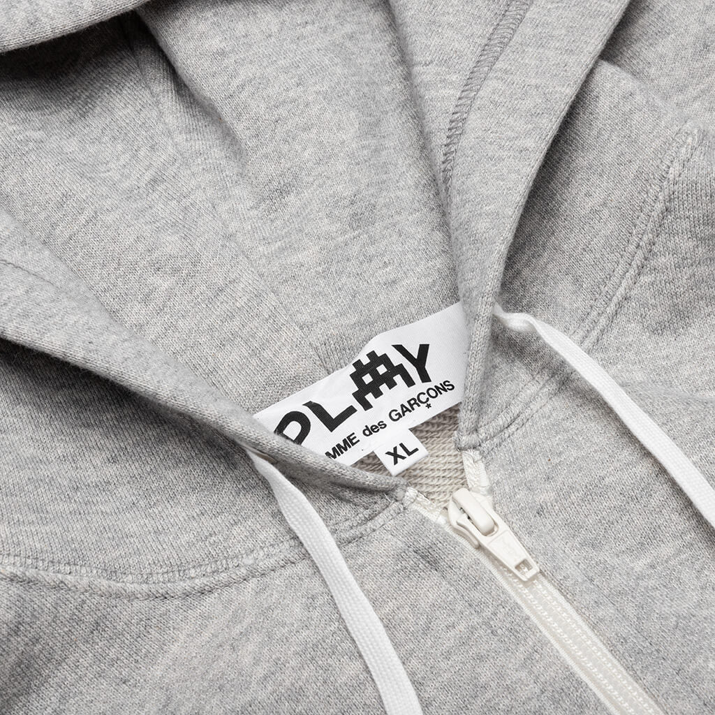 the Artist Invader Hooded Sweatshirt - Top Grey