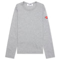 the Artist Invader Women's L/S Tee - Grey