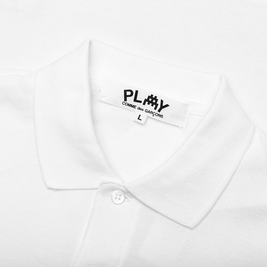 the Artist Invader Women's Polo - White
