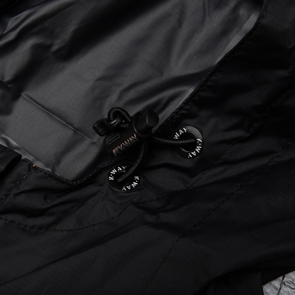K-Way Logos Full Zip Jacket - Orange/Black