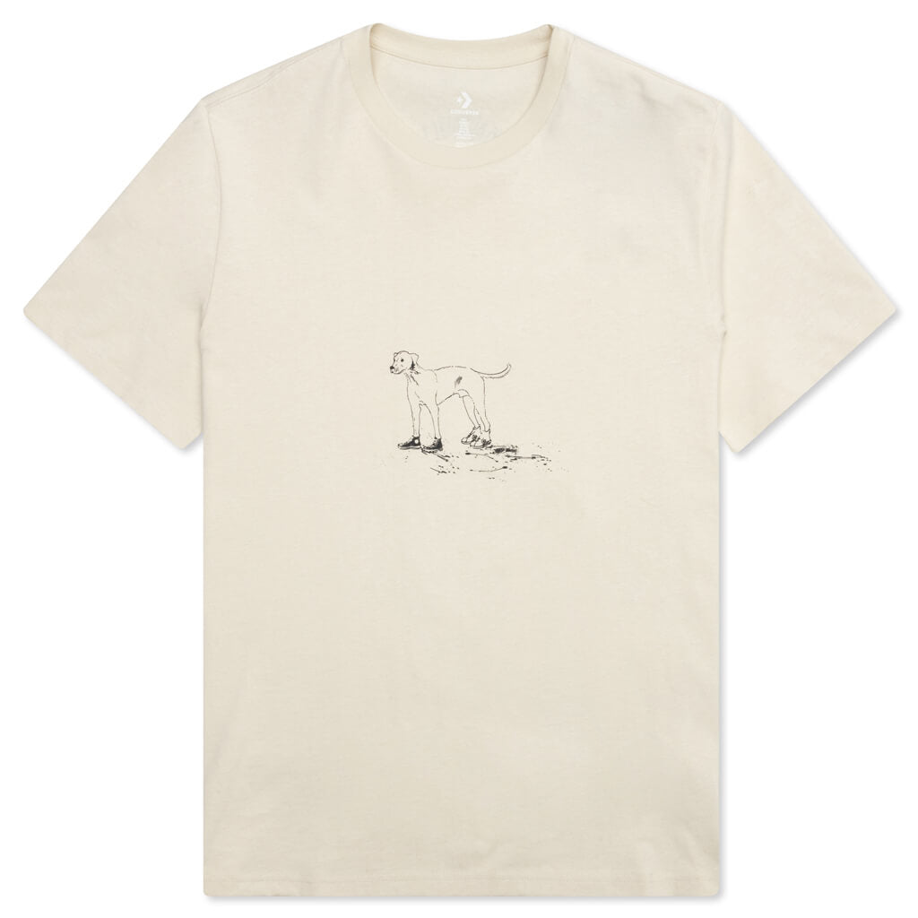 Bandulu Dog Tee - White/Asparagus