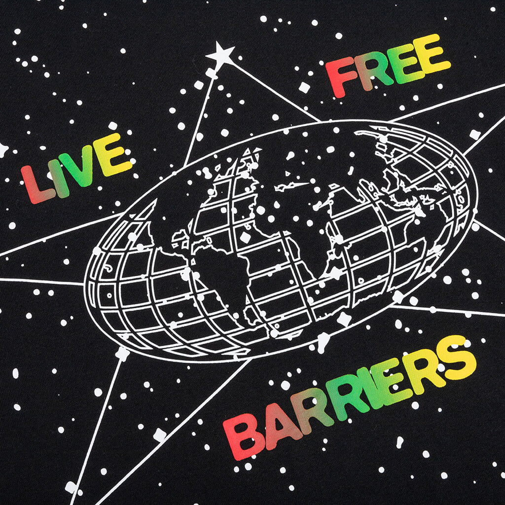 Barriers Court Ready Crossover Tee - Black
