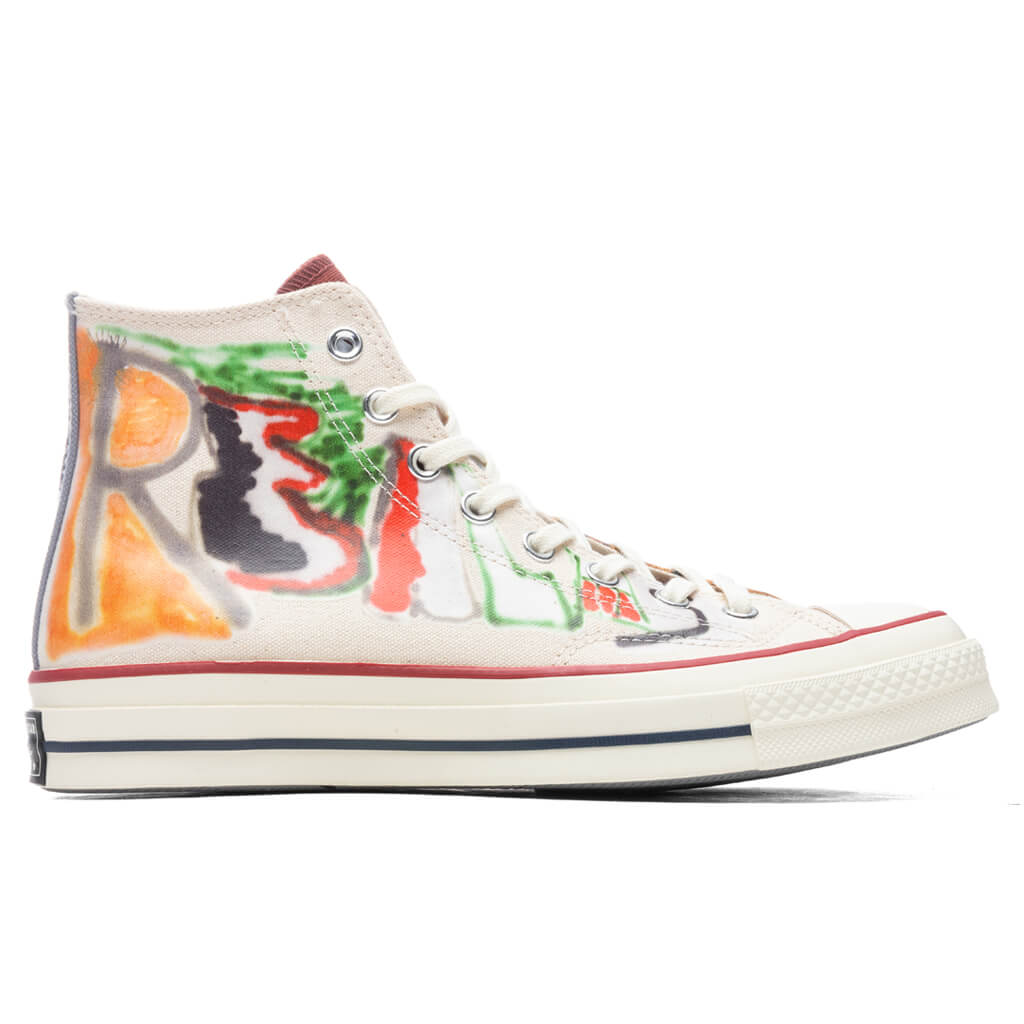 Converse x Come Tees Chuck 70 Hi - White/Multi/Egret