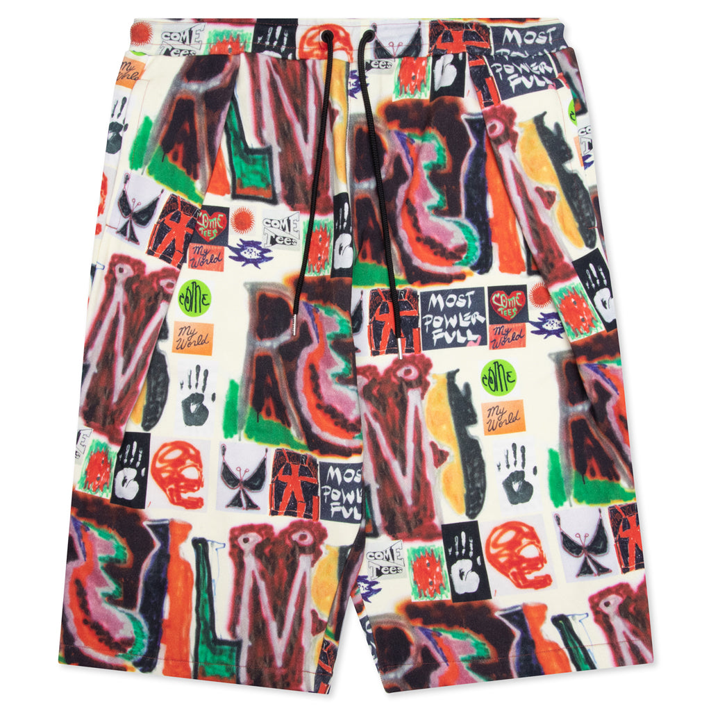 Come Tees Triangle Long Short - Multi