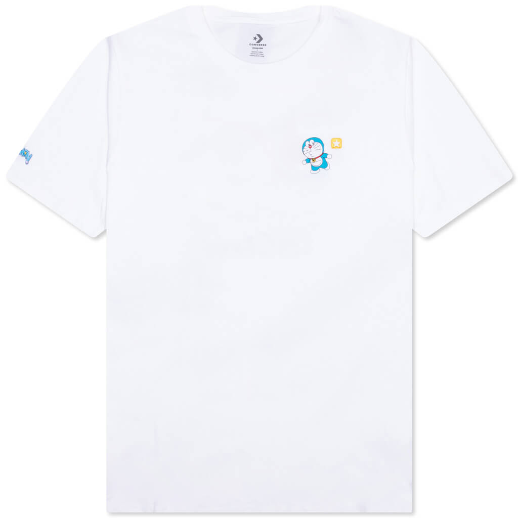 Doraemon Graphic Tee - White