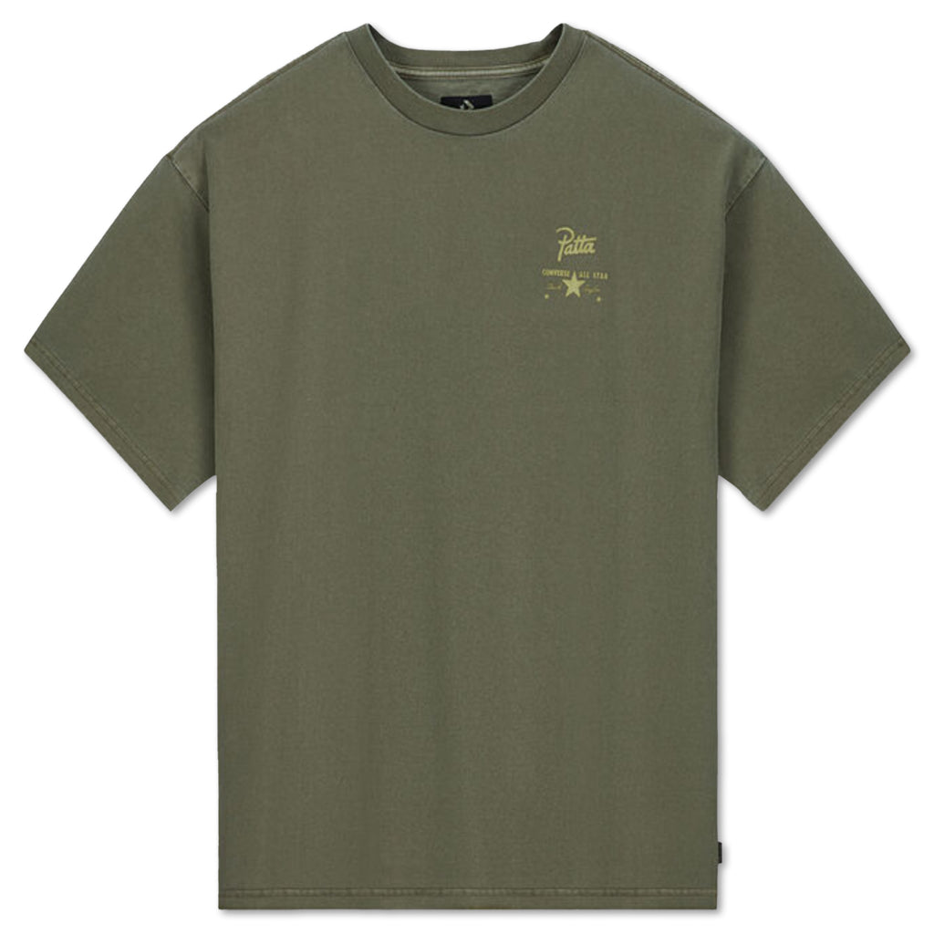 Patta Four-Leaf Clover Short Sleeve T-Shirt - Burnt Olive