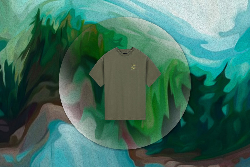 Patta Four-Leaf Clover Short Sleeve T-Shirt - Burnt Olive
