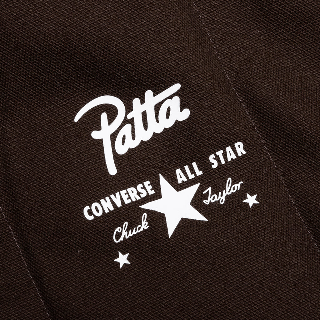 Patta Four-Leaf Clover Utility Reversible Padded Vest - Java
