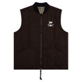 Patta Four-Leaf Clover Utility Reversible Padded Vest - Java