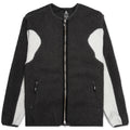 Slam Jam Sherpa Jacket - Black/Grey