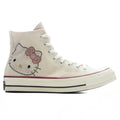Hello Kitty Chuck Taylor 70 with Swarovski Crystals - Egret/Sporty Berry/Black