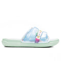 J Balvin x Super Play SP Sandals - Celestine Blue/White/Enamel Green