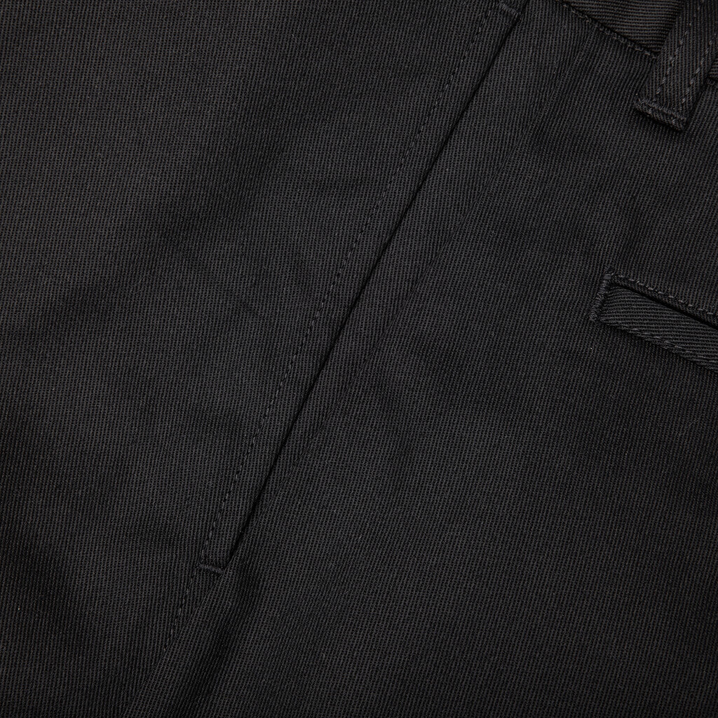 Pleated Trousers - Black