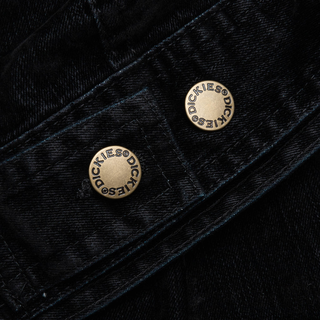 Opening Ceremony Flock Jacket - Black