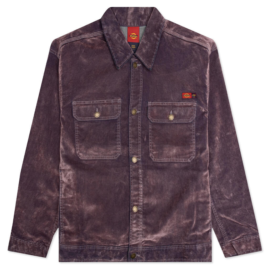 Opening Ceremony Flock Jacket - Lilac