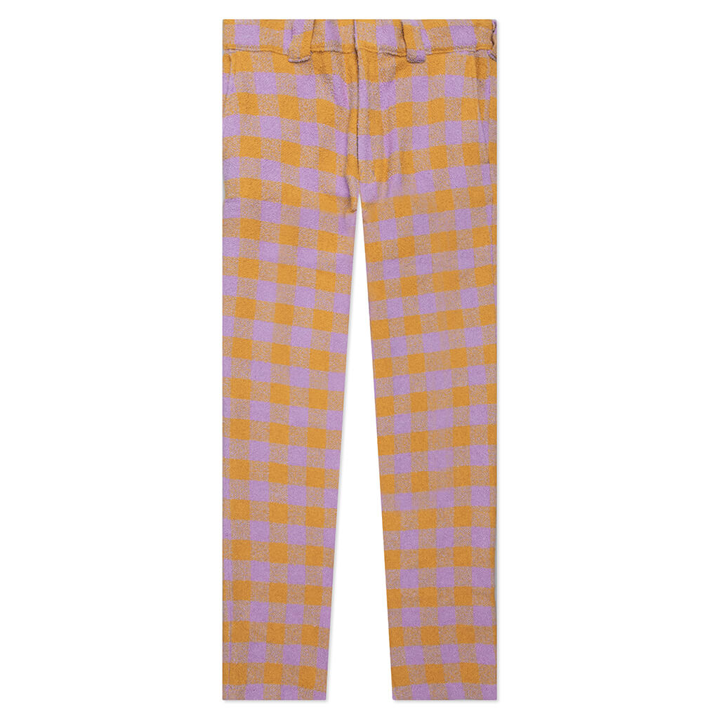 Opening Ceremony Tweed Pants - Lilac Plaid