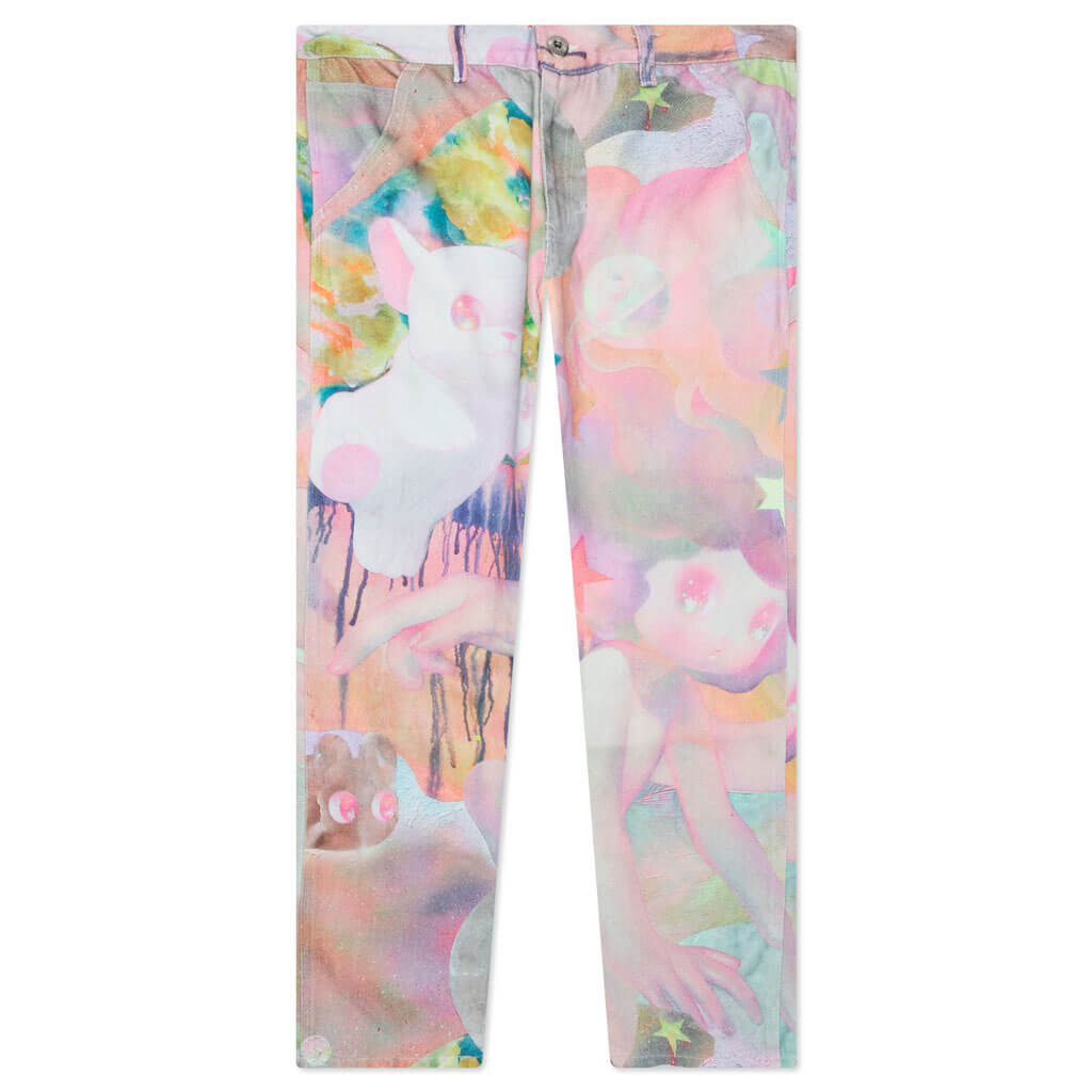 So Youn Lee Stardust Pant - White/Multi