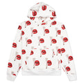 Tom Wesselmann All Over Print Smoking Lips Hoodie - White