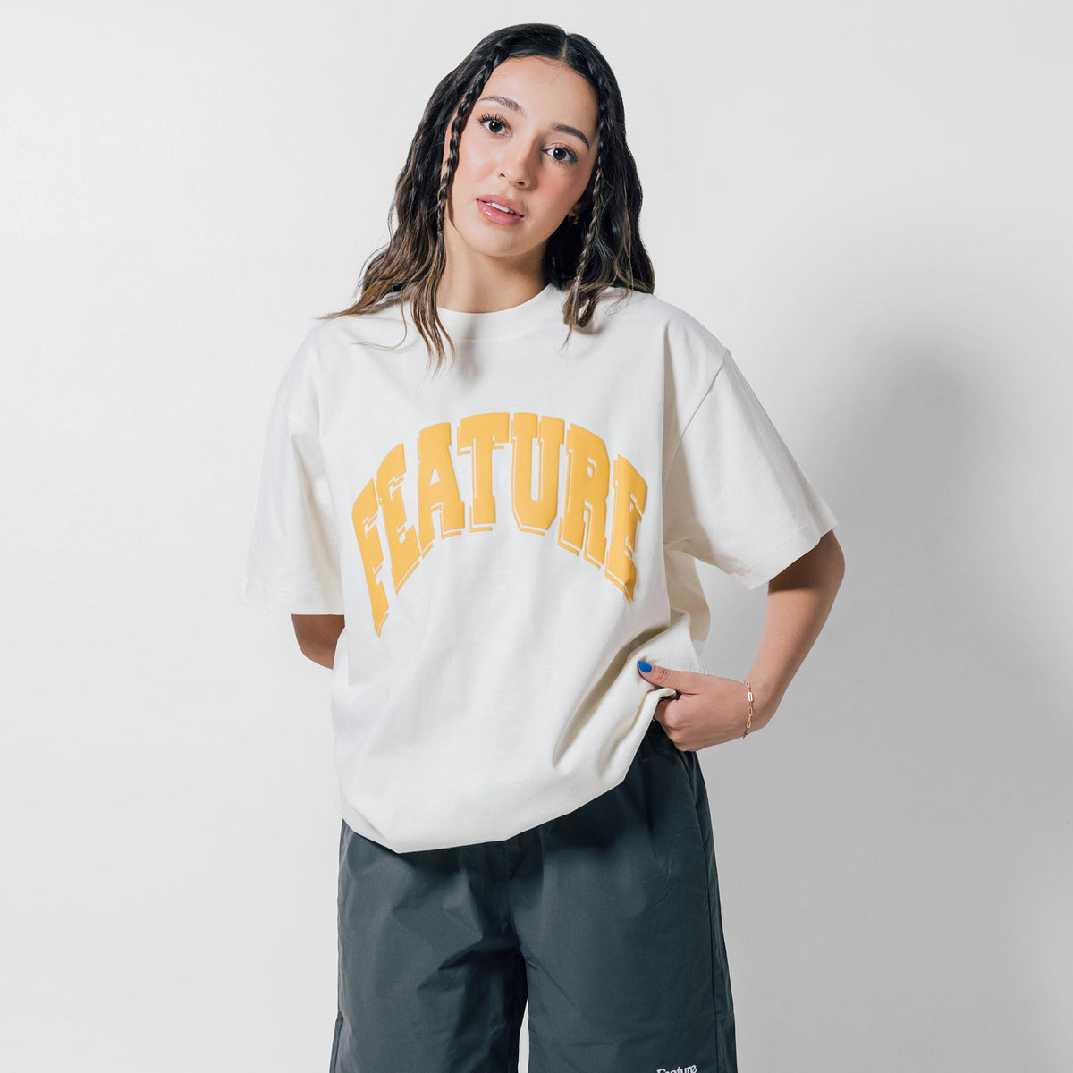 Collegiate Arch Tee - Dark Green